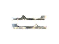 Motobilt Rocker Armor; Bare Aluminum (07-18 Jeep Wrangler JK 4-Door)