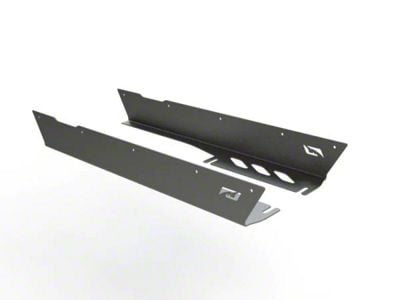 Motobilt Rocker Guards; Bare Steel (97-06 Jeep Wrangler TJ, Excluding Unlimited)