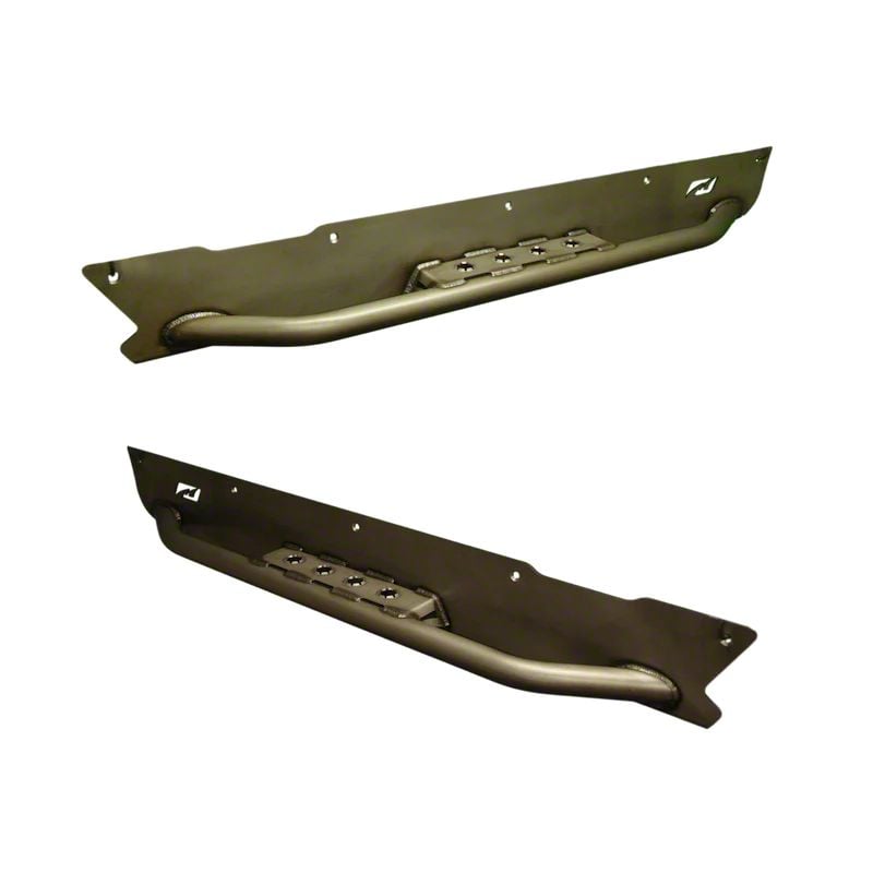 Motobilt Jeep Wrangler Full Length Rocker Guards with Step