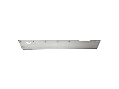 Motobilt Rocker Guards for Comp Cut Corners; Bare Steel (87-95 Jeep Wrangler YJ)