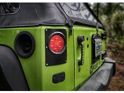 Motobilt Round Tail Light Conversion Kit (07-18 Jeep Wrangler JK)