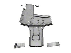 Motobilt Skid Plate System; Raw (12-18 Jeep Wrangler JK 4-Door)
