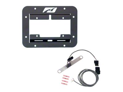 Motobilt Spare Tire Delete Tag Mount Kit with Tag/Brake Light (18-26 Jeep Wangler JL)