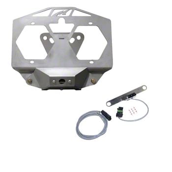 Motobilt Jeep Wrangler Spare Tire License Plate Relocation
