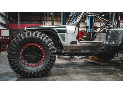 Motobilt Steel Cowl and Mini Fender Armor (87-95 Jeep Wrangler YJ)