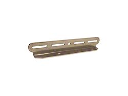 Motobilt Tailgate Light Mount; Aluminum; Raw (87-06 Jeep Wrangler YJ & TJ w/ Motobilt Tag Mount)