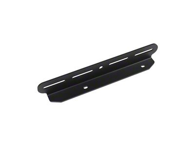 Motobilt Tailgate Light Mount; Steel; Black (07-18 Jeep Wangler JK w/ Motobilt Spare Tire Delete Tag Mount)