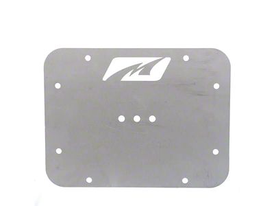 Motobilt Tailgate Panel; Bare Steel (07-18 Jeep Wrangler JK)