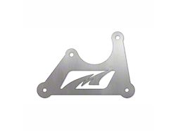 Motobilt Vacuum Pump Relocation Bracket; Bare Steel (07-18 Jeep Wrangler JK)
