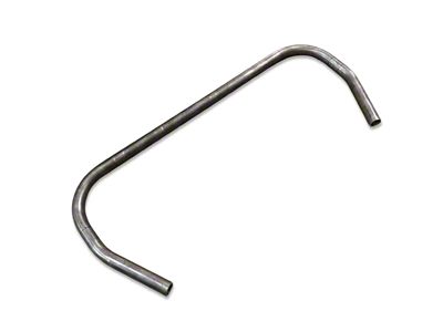 Motobilt Weld-On Grille Hoop; Bare Steel (07-18 Jeep Wrangler JK)