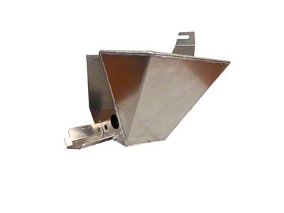 Motobilt Windshield Washer Fluid Tank Relocator Kit; Bare Steel (21-25 Jeep Wrangler JL Rubicon 392)