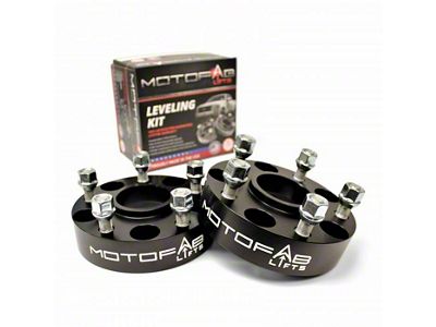 MotoFab 1.50-Inch Hubcentric Wheel Spacers; Set of 2 (99-10 Jeep Grand Cherokee WJ & WK)