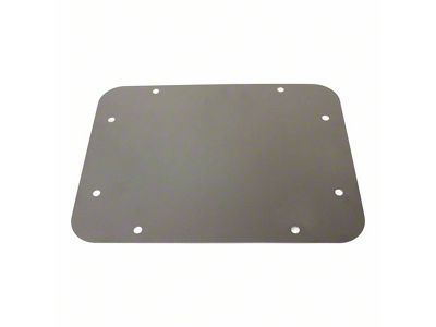 MotoFab Spare Tire Carrier Delete (07-18 Jeep Wrangler JK)