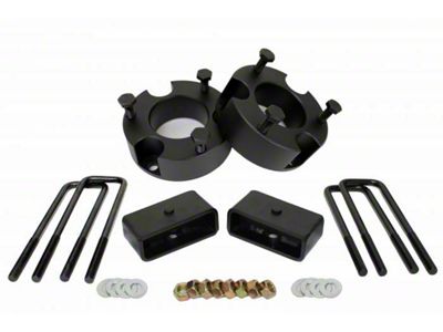 MotoFab 3-Inch Front / 2-Inch Rear Leveling Kit (05-23 6-Lug Tacoma)