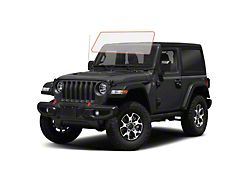 MotoShield Pro Front Windshield Tint; 75% (18-24 Jeep Wrangler JL 2-Door w/ Hard Top)