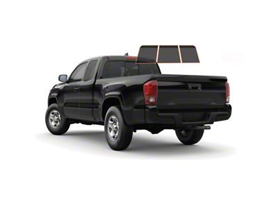 MotoShield Pro 3-Piece Rear Windshield Tint; 15% (05-15 Tacoma Access Cab)