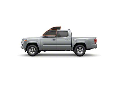 MotoShield Pro Front Driver/Passenger Window Tint; 15% (05-15 Tacoma Double Cab)