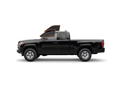 MotoShield Pro Front Driver/Passenger Window Tint; 15% (05-15 Tacoma Access Cab)