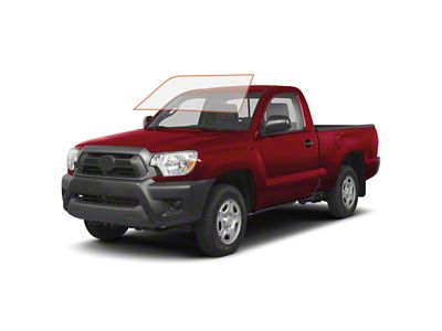 MotoShield Pro Front Windshield Tint; 75% (05-15 Tacoma Regular Cab)