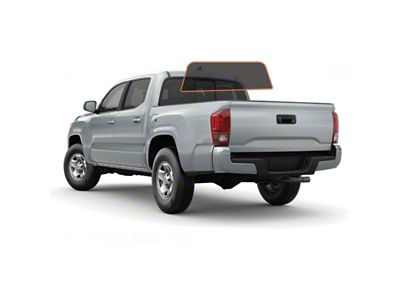 MotoShield Pro Solid Rear Windshield Tint; 25% (05-15 Tacoma Double Cab)