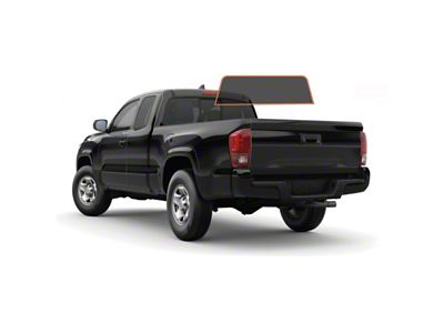 MotoShield Pro Solid Rear Windshield Tint; 25% (05-15 Tacoma Access Cab)