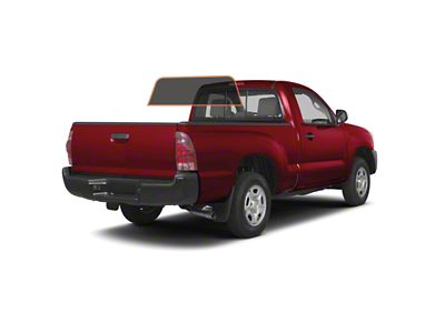 MotoShield Pro Solid Rear Windshield Tint; 5% (05-15 Tacoma Regular Cab)