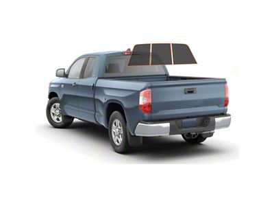 MotoShield Pro 3-Piece Rear Windshield Tint; 5% (07-21 Tundra Double Cab)