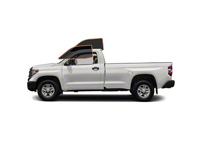 MotoShield Pro Front Driver/Passenger Window Tint; 15% (07-17 Tundra Regular Cab)