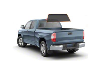 MotoShield Pro Solid Rear Windshield Tint; 25% (07-21 Tundra Double Cab)