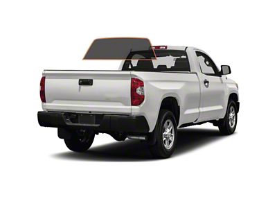 MotoShield Pro Solid Rear Windshield Tint; 25% (07-17 Tundra Regular Cab)
