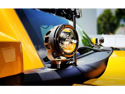 Mountains2Metal A-Pillar Single-Pod Light Brackets (21-25 Bronco)