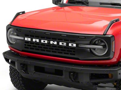 MP Concepts Upper Replacement Grille (21-25 Bronco w/ Forward Facing Camera, Excluding Raptor)