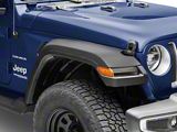 MP Concepts High Clearance Fender Flares with Sequential Turn Signals; Front (18-25 Jeep Wrangler JL)