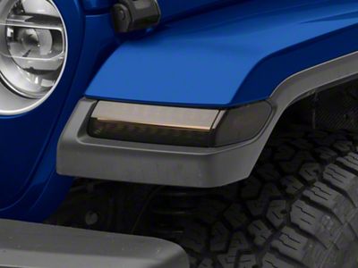 MP Concepts Sequential Turn Signals; Smoked (18-25 Jeep Wrangler JL w/ Factory LED Turn Signals, Excluding Sport)