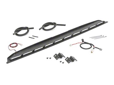 mpower One-Piece Interior Amber/White LED Light Bar (20-25 Jeep Gladiator JT w/o Adaptive Cruise Control)