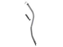 Mr. Gasket Transmission Dipstick and Tube; Chrome (76-79 Jeep CJ7 w/ THM400 Transmission)