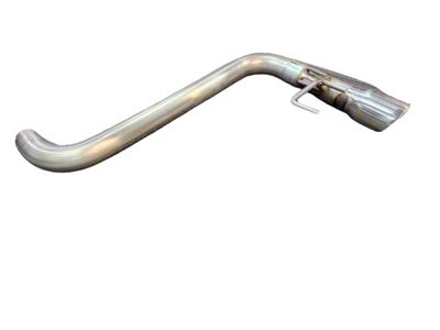 MRT King of the Hill Axle-Back Exhaust with Polished Tip (21-25 Bronco, Excluding Raptor)