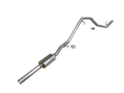 MRT Sport Touring Single Exhaust System; Rear Exit (20-25 3.6L Jeep Gladiator JT)
