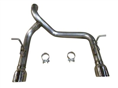 MRT Extreme Axle-Back Exhaust with Polished Tips (18-25 3.6L Jeep Wrangler JL 2-Door)