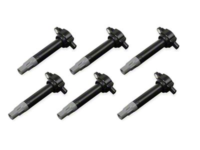 MSD Blaster Series Ignition Coils; Black (06-10 3.7L Jeep Grand Cherokee WK)