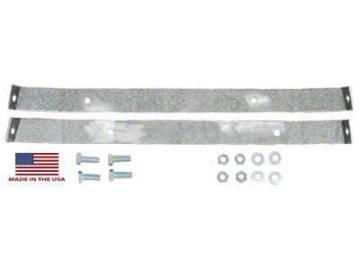 MTS Company End Straps for 15-Gallon Fuel Tank (76-86 Jeep CJ7)