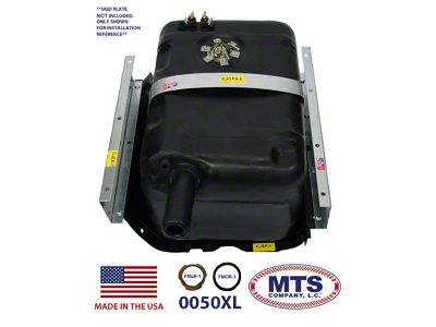 MTS Company Polyethylene Fuel Tank; 21-Gallon (76-77 Jeep CJ7)