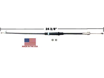MTS Company Secondary Air Vent Cable (78-86 Jeep CJ7)