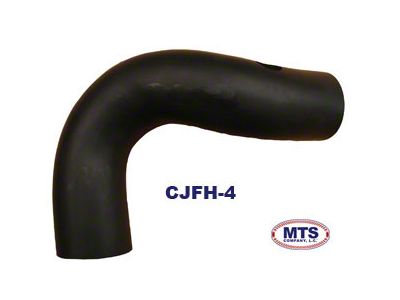 MTS Company Short Fuel Fill Hose for 15-Gallon Fuel Tank (1976 Jeep CJ7)