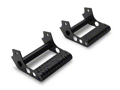 N-Fab Detachable Steps for N-Fab RKR Rock Rails Only; Textured Black
