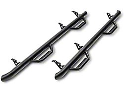 N-Fab Wheel 2 Wheel Nerf Side Step Bars; Textured Black (03-09 4Runner)