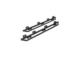 N-Fab Cab Length Trail Sliders; Textured Black (21-25 Bronco 4-Door)