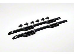 N-Fab EpYx Cab Length Nerf Side Step Bars; Textured Black (21-26 Bronco 2-Door)