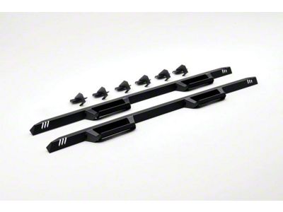 N-Fab EpYx Cab Length Nerf Side Step Bars; Textured Black (21-25 Bronco 2-Door)
