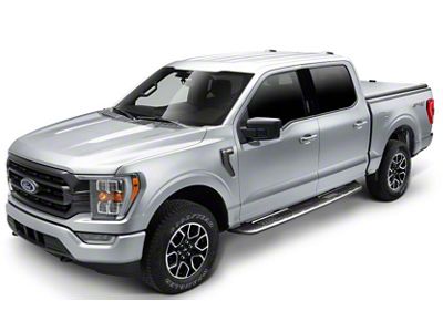 N-Fab Roan Cab Length Side Step Bars; Textured Black (21-25 Bronco 2-Door)